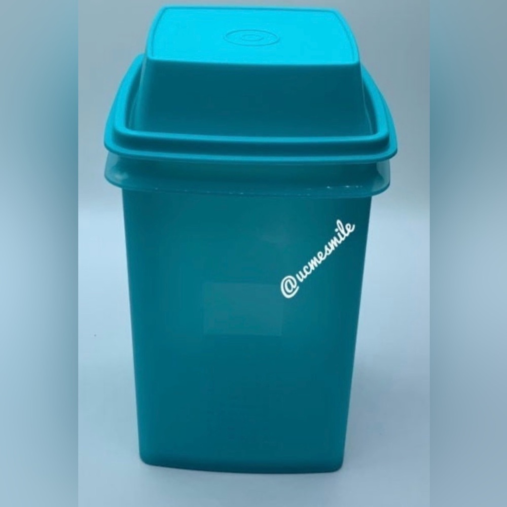 Tupperware Large Pick-A-Deli Aqua Blue Keeper